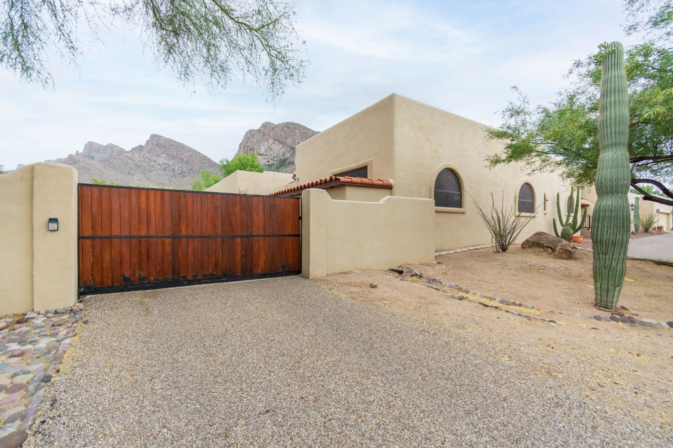 Gated garage