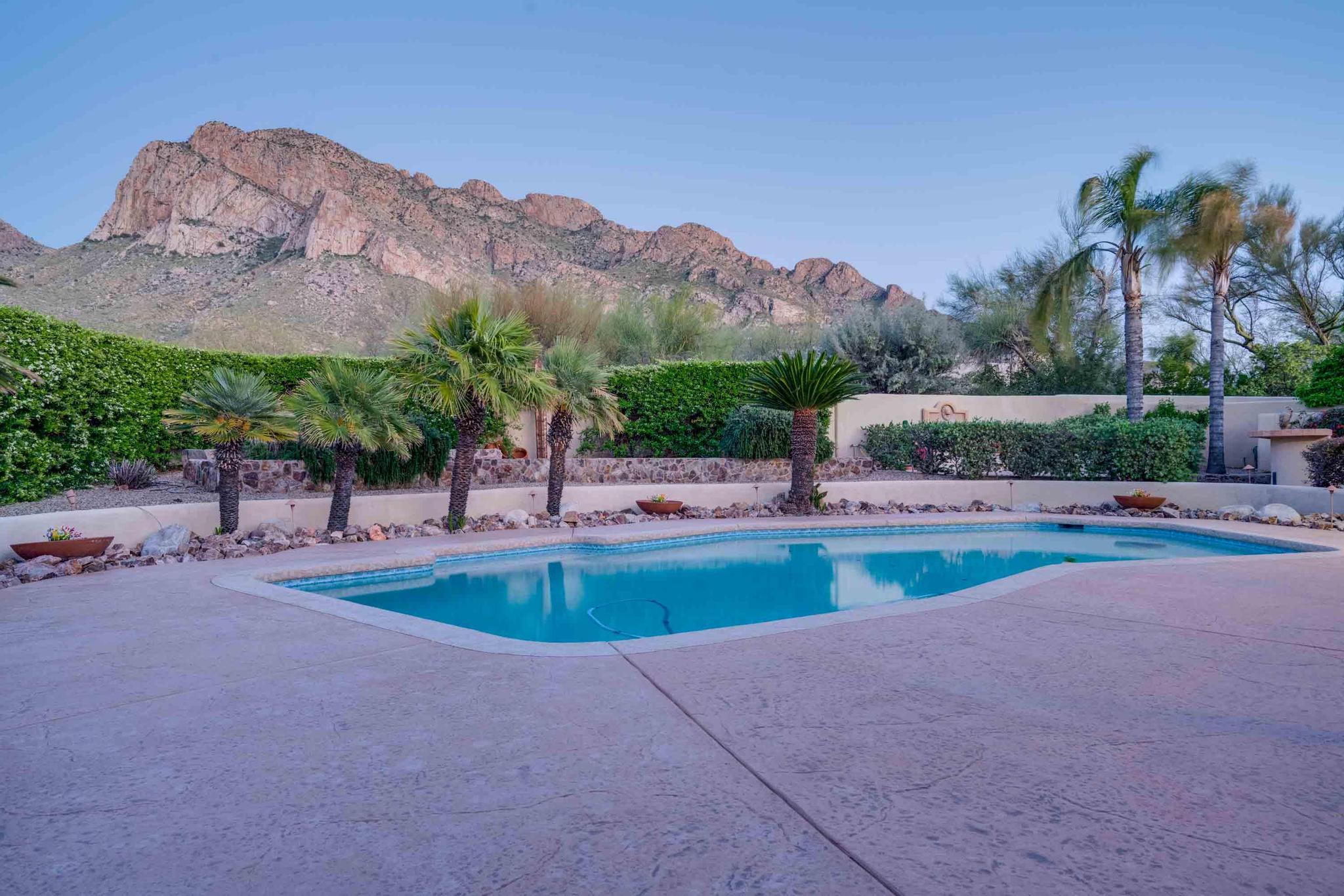 Backyard pool